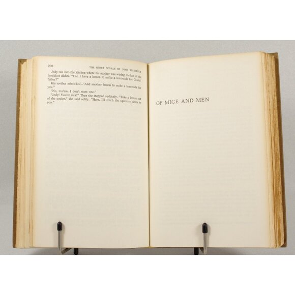 Short Novels of John Steinbeck, Tortilla Flat, Cannery Row, Viking Press 1963 - Picture 5 of 6